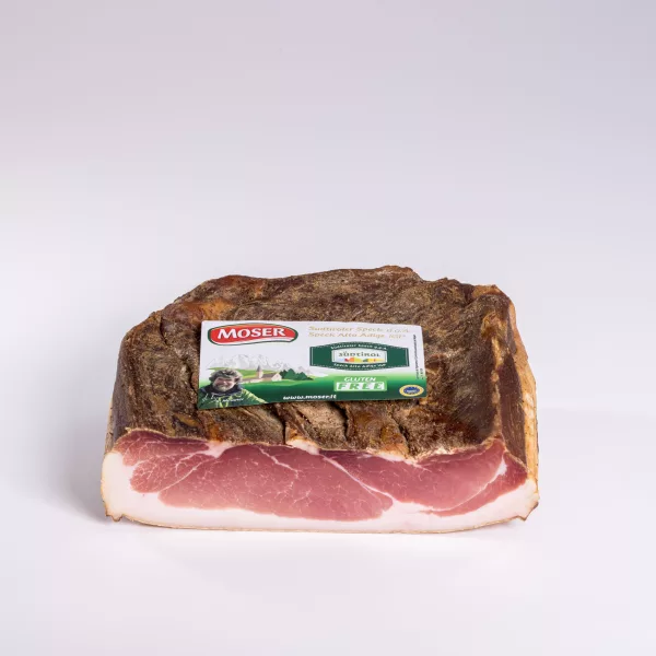 Rohschinken Speck Südtirol IGP, Tradition aus Südtirol. Erhältlich auf My Little Italy