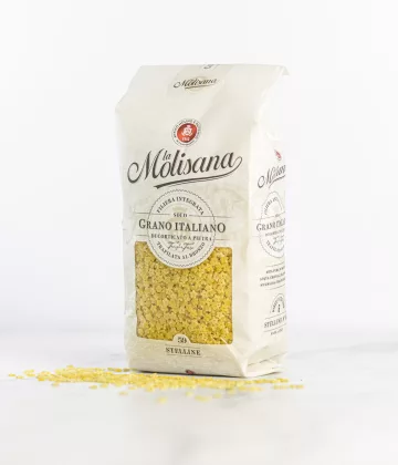 My Little ItalyConfezione da 500 g di Stelline N°59 de La Molisana, pasta a forma di stella su .