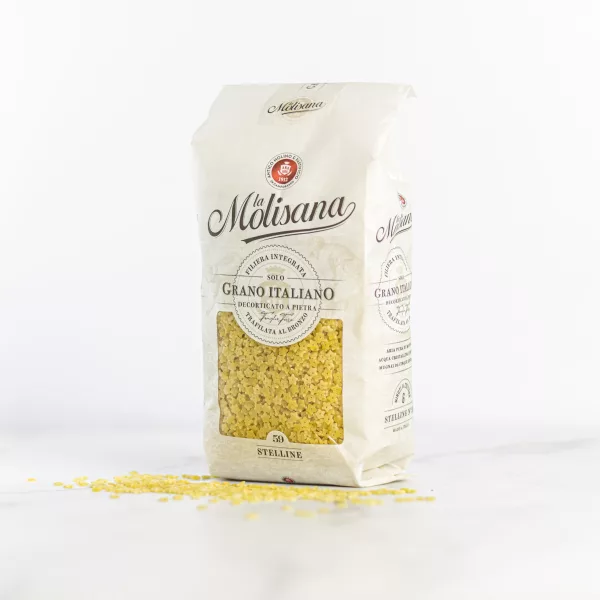 500g-Packung Stelline N°59 von La Molisana, sternförmige Nudeln auf My Little Italy.