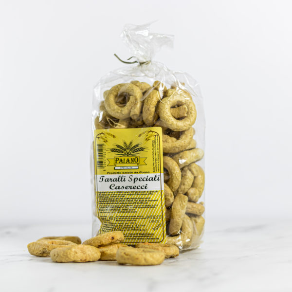 Taralli nature - 400g, le plaisir pur et simple de l'apéritif italien avec My Little Italy.