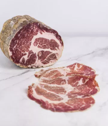 Tranches fines de Coppa italienne traditionnelle, sur My Little Italy