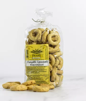 Taralli nature - 400g, le plaisir pur et simple de l'apéritif italien avec My Little Italy.