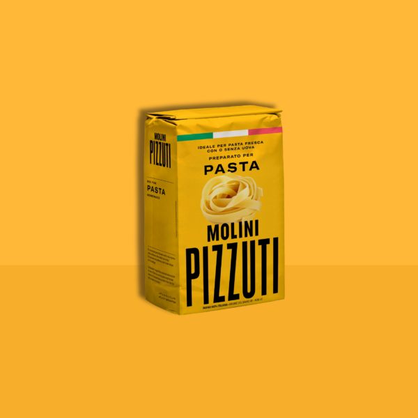 Sac de Farine pour pâtes 100% italienne, 1kg, Molini Pizzuti, idéal pour pâtes maison