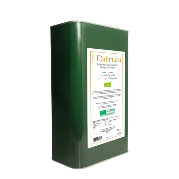 Olio extravergine di oliva biologico - 5l