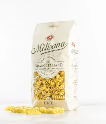 My Little ItalyConfezione da 500 g di Fusilli La Molisana N°28, autentica pasta italiana disponibile su .