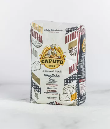 Paquet de Farine Caputo Manitoba Oro chez My Little Italy - Blé tendre type "0" - 1kg.