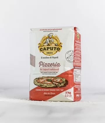 Paquet de Farine Caputo Pizzeria chez My Little Italy - Blé tendre type "00" - 1kg.