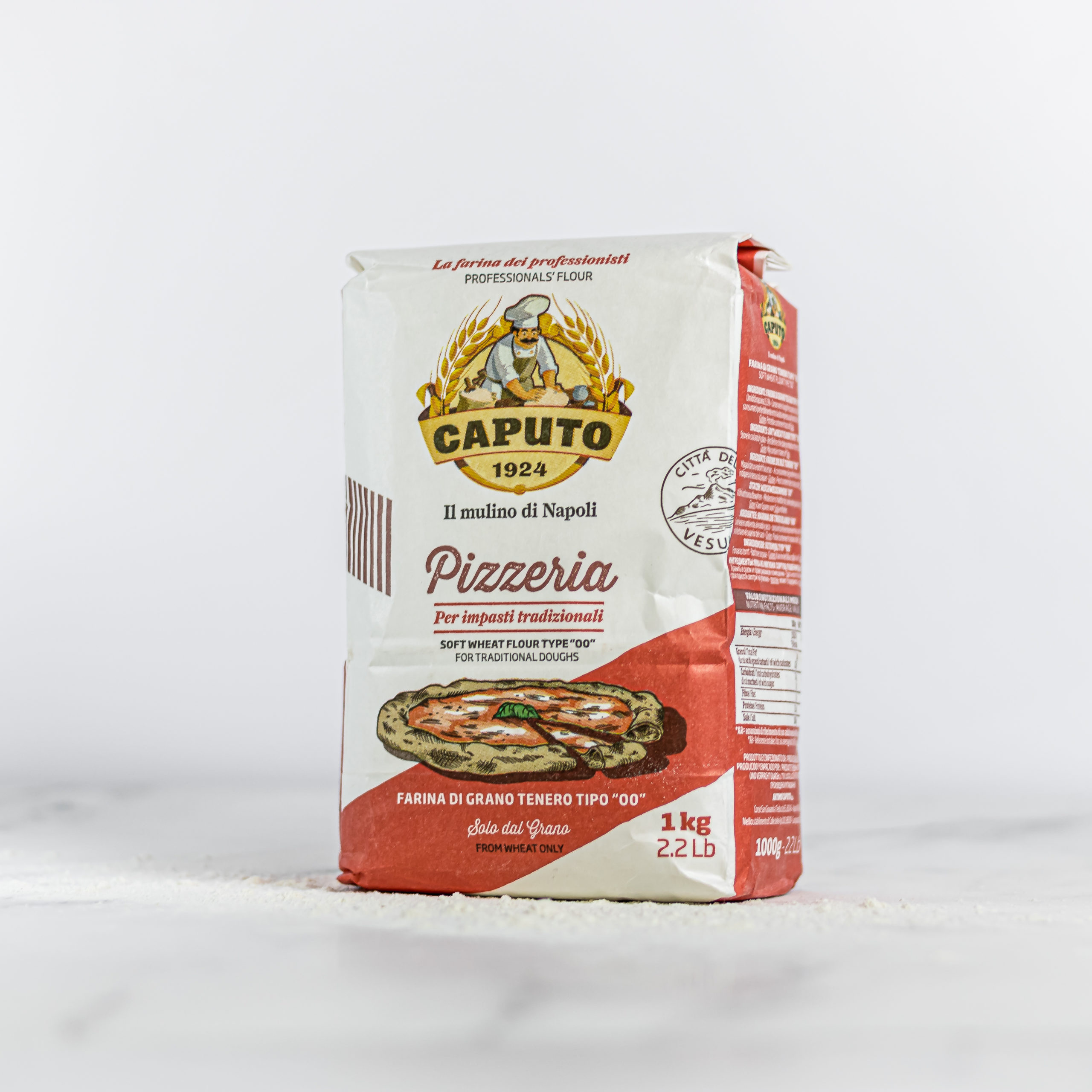 Farina per pizzeria Caputo - Grano tenero 00 - 1kg