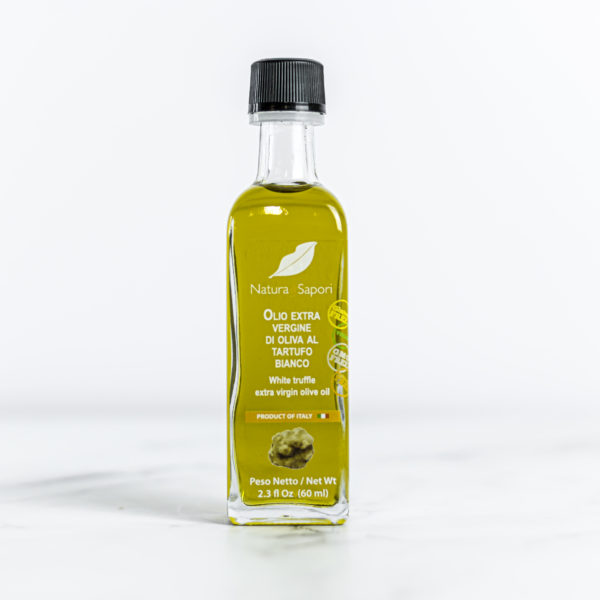 60ml-Flasche extra natives Olivenöl mit weißem Trüffel erhältlich auf My Little Italy