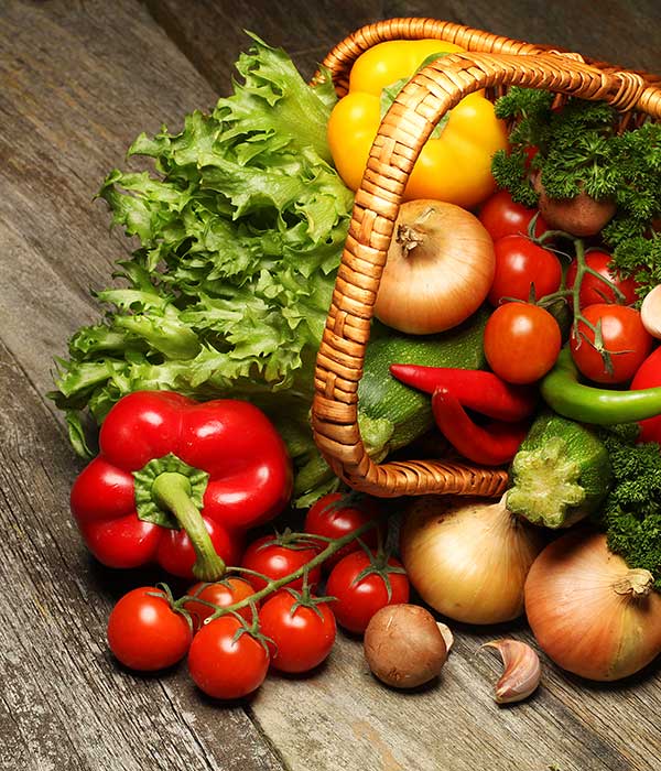fruits et légumes italiens