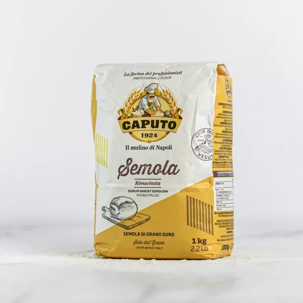 My Little Italy Farina Caputo Semola confezione da - Semola di grano duro - 1kg.
