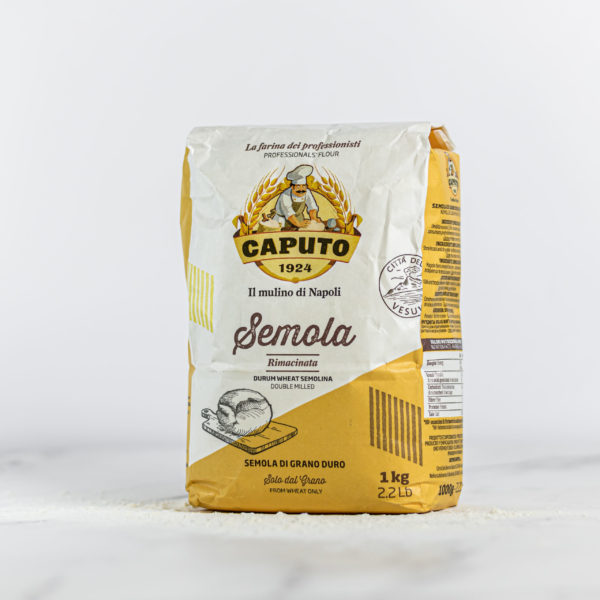 Confezione di farina Caputo Semola presso My Little Italy - Semola di grano duro - 1kg.