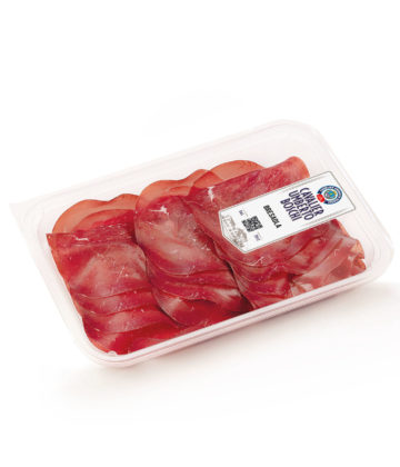 Barquette de Bresaola de 90g coupée en tranches