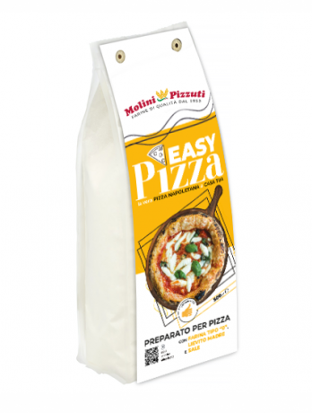 Sachet de Farine Easy Pizza - 500g de Molini & Pizzuti. Disponible sur My Little Italy.