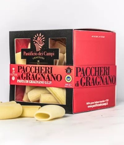 My Little ItalyConfezione da 500 g di Paccheri di Gragnano IGP, pasta artigianale italiana di Gragnano offerta da .