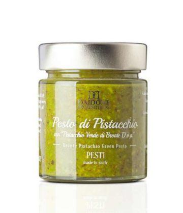 Vasetto di Pesto verde con pistacchi di Bronte DOP