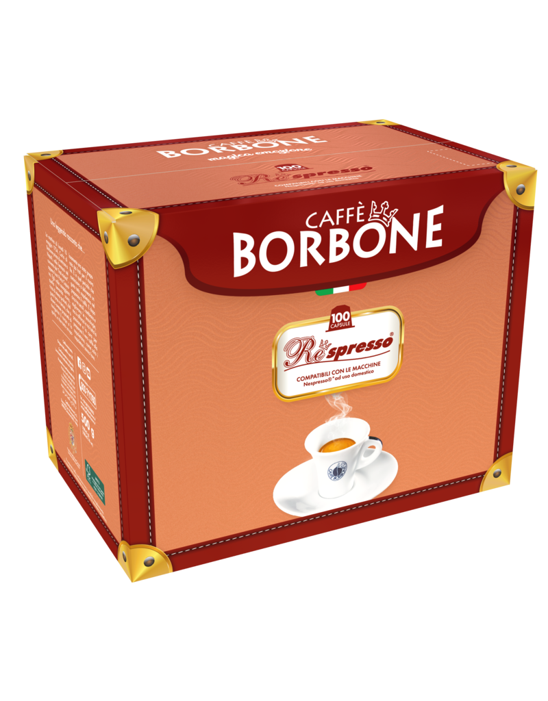 Caffè Borbone - Carton de 100 capsules - Nespresso compatible