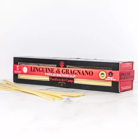 Paquet de 500g de Linguine di Gragnano IGP disponible sur My Little Italy
