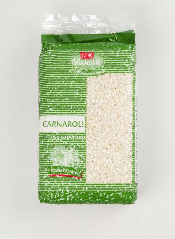 My Little ItalyConfezione da 1 kg di riso Carnaroli, il re dei risotti italiani, disponibile presso .