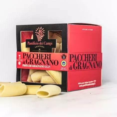 My Little ItalyConfezione da 500 g di Paccheri di Gragnano IGP, pasta artigianale italiana di Gragnano offerta da .