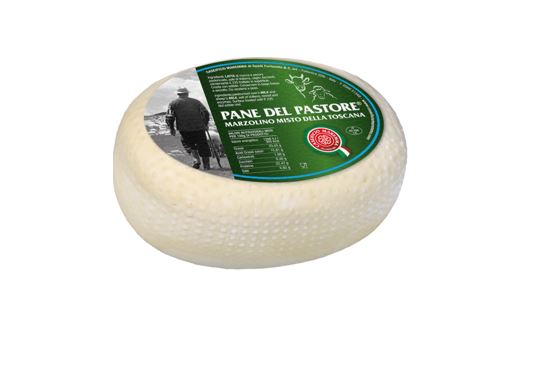 Tranche de Pane del Pastore, fromage toscan traditionnel de My Little Italy.