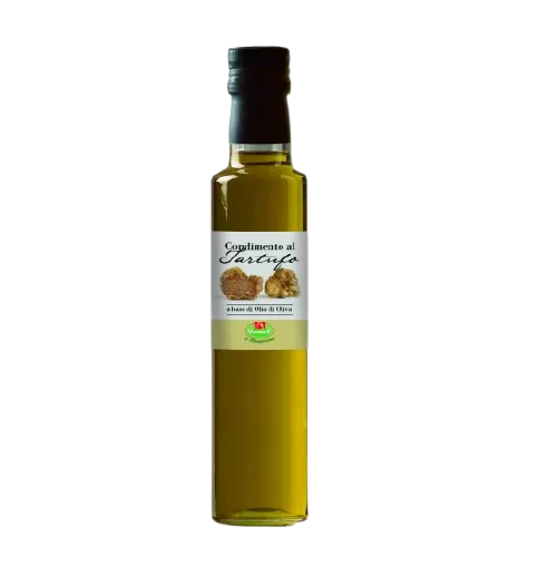 Bouteille d'Huile d'olive extra vierge aromatisée à la truffe blanche 250ml - produit sans gluten de My Little Italy
