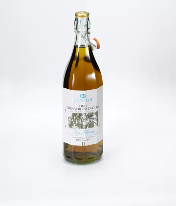 Bouteille d'Huile d'olive extra vierge non filtrée 500ml - My Little Italy