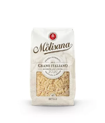 My Little ItalyConfezione da 500 g di La Molisana Ditali N°45, pasta tradizionale italiana per pasti creativi, disponibile presso .