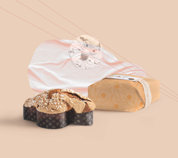 Colombe de Pâques chocolat de 750g, artisanale présentée avec son emballage pasquale sur My Little Italy.