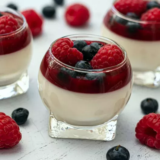 Recette Authentique de Panna Cotta aux Fruits Rouges