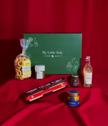 Coffret Cadeau Classico Sans Alcool My Little Italy avec sa sélection de délices italiens et sa Limonata artisanale
