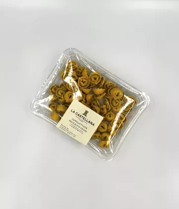 Cappelletti au jambon cru artisanaux, spécialité de pâtes fraîches toscanes
